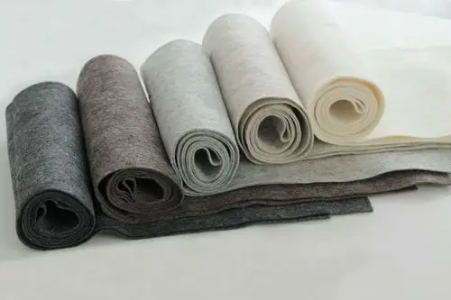 羊毛毡织物卷无纺布毛毡批发 1毫米 2毫米