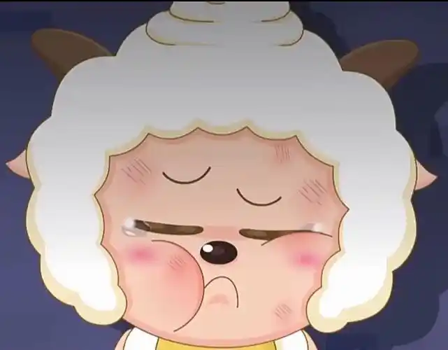 搞笑的喜羊羊人物挨揍脸肿的5黑开黑头像