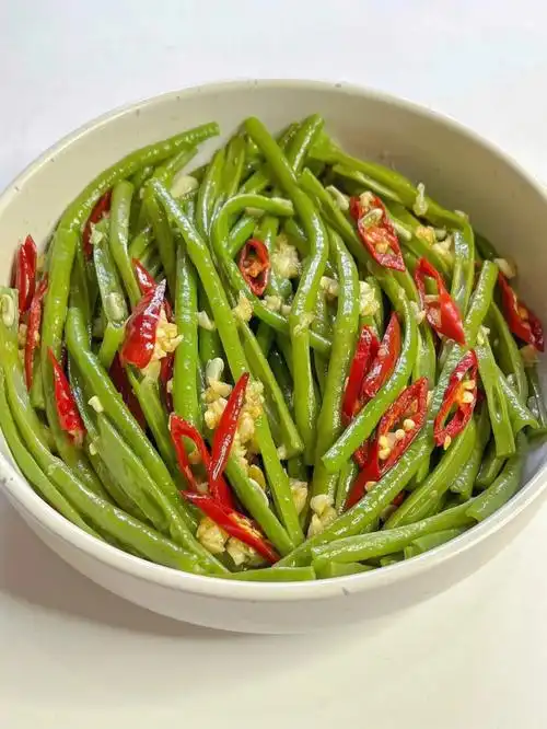 减脂餐之凉拌豆角