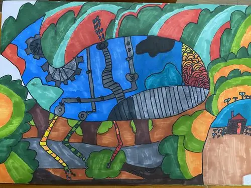 【国昌科幻画】第一期——《植物能源机》优秀作品展