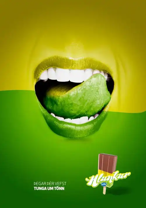 20款吃货的诱惑创意平面广告设计