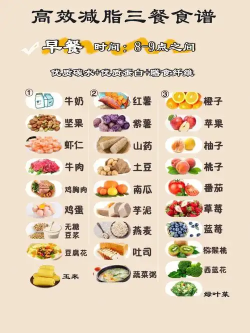 97世界公认高效减脂食谱 减肥必看!