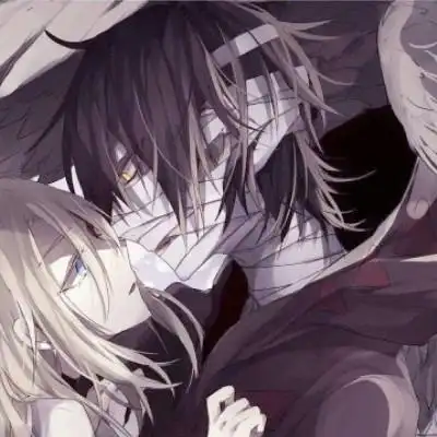 黑暗系情侣头像_卡通动漫头像_我要个性网