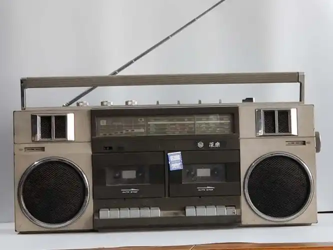 适用老式录音机老式 80年代录音机磁带卡带机播放机收录机怀旧 深灰色