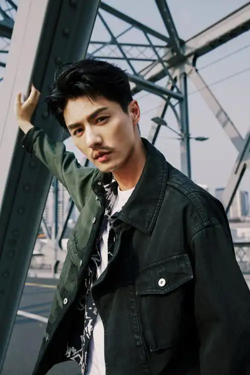 刘畅胡渣氛围感写真