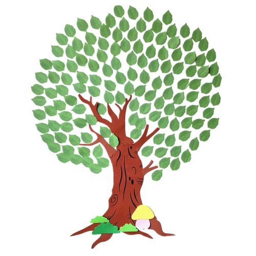 幼儿园教室环境布置材料用品*黑板报主题墙墙贴*diy泡沫大树树干