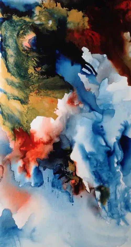 我的流彩抽象画我的梦