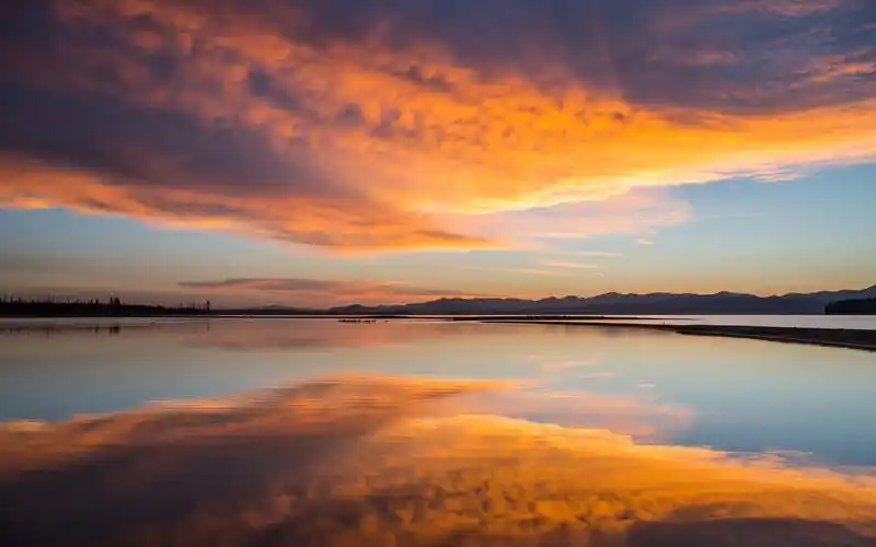 唯美晚霞日落桌面壁纸