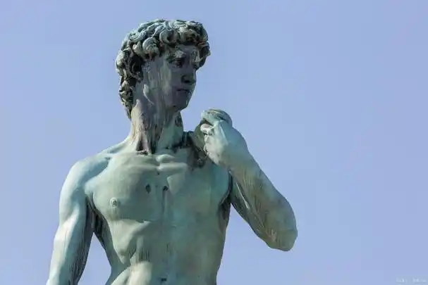 米开朗基罗的《大卫》《大卫》是意大利文艺复兴大师米开朗基罗的代表