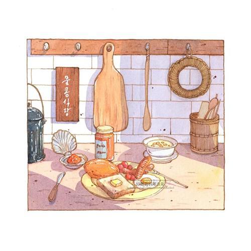 邱啊璐水彩钢笔淡彩水彩工具包