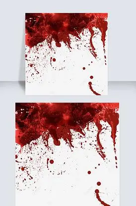 找相似暗红色喷溅状血找相似喷溅血液流血找相似万圣节血液创意喷溅找