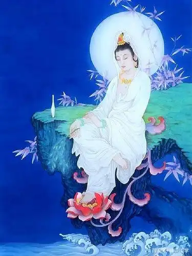 佛教:能静观音,救济及守护遇难众生,使众生心性得以清明净静