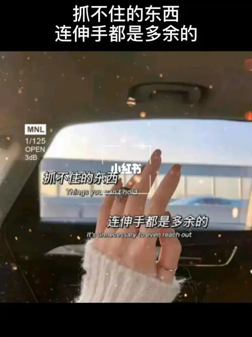 抓不住的东西,连伸手都是多余的