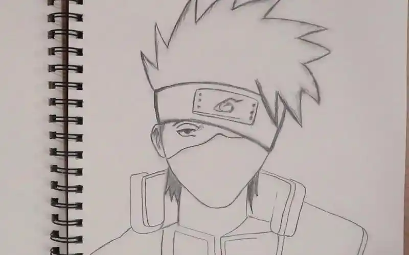 一分钟画卡卡西 | 怎么画卡卡西 | 动漫之(火影忍者)