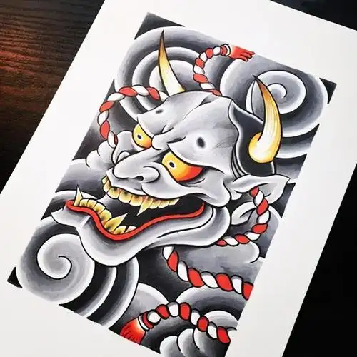 三代目最出名的纹身(日式传统纹身)(2)