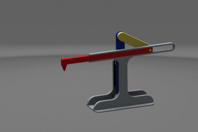 直线往复运动_机械结构_沐风网