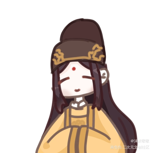 金光瑶_魔道祖师金光瑶平涂q版绘画作品