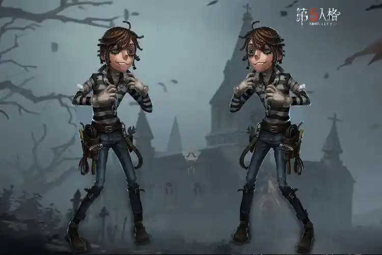 第五人格:新求生者"囚徒"立绘公布,痞里痞气疑似修机位!