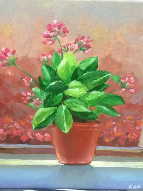 该作品色彩冷暖应用的很好,能够恰当的应用对比色,画面主次分明,不足