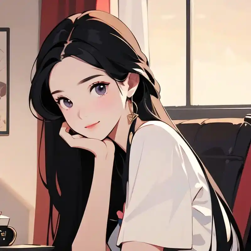 清冷温柔女生手绘96头像来啦