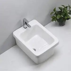 陶瓷洗脚盆 足浴盆洗脚池 卫生间瓷器沐足盆泡脚盆家用落地