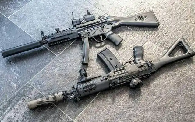 sig552短突击步枪纸模型