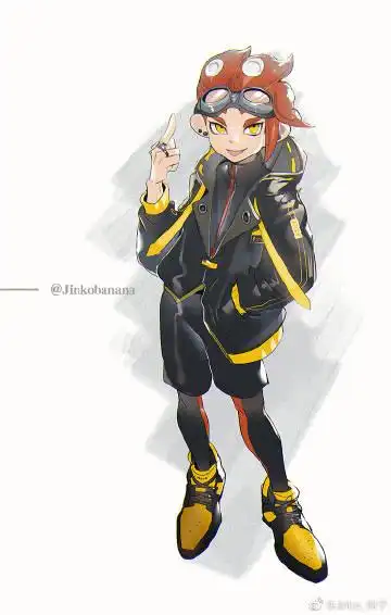 最近的乌贼人!前面两张是稿子