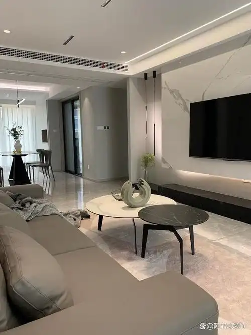 黑白灰的装修不会过时,显得大气.