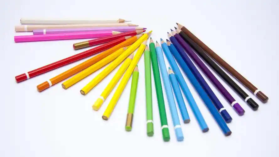彩色铅笔,高清图片-壁纸族