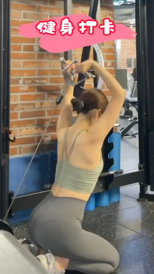 健身小姐姐,曲线唯美,身材曼妙