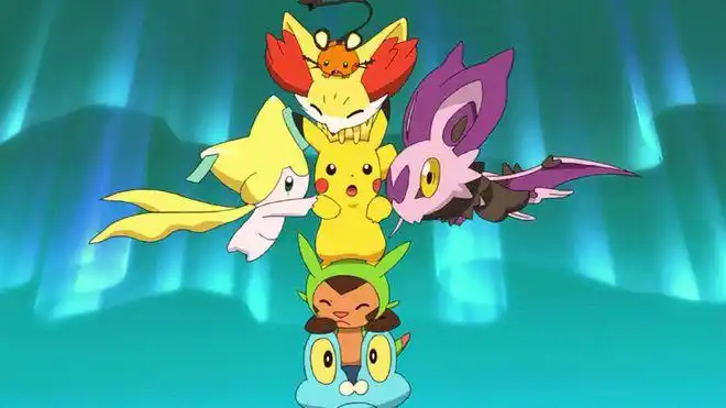 超能系神兽神奇宝贝有15只,第2只跟小智亲密,第11只能召唤神兽