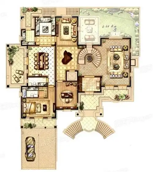 安澜西郊250平独栋别墅张绣案例展示