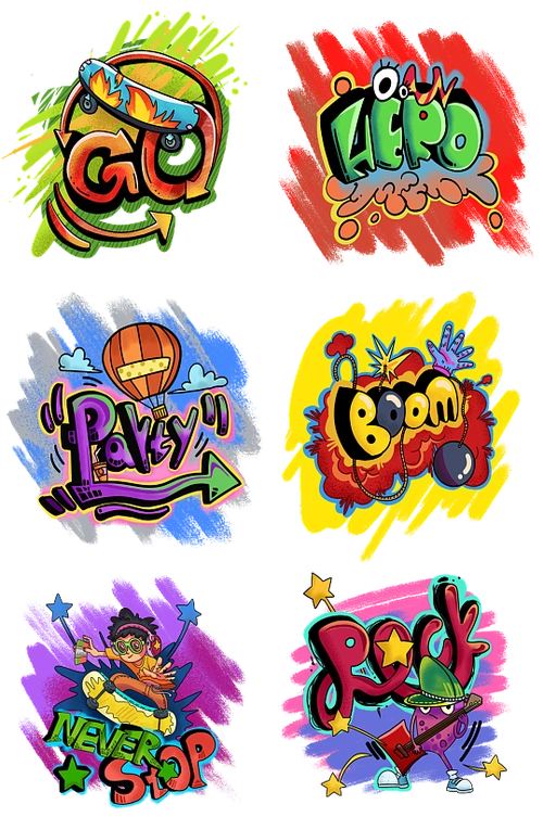 涂鸦墙纸图片-涂鸦墙纸素材下载-众图网