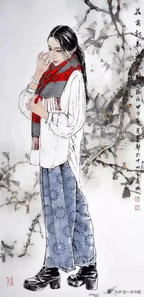 中国画～反映现代生活的人物画.