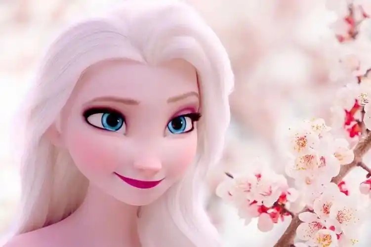 迪士尼的动画水平真不是盖的一起来欣赏一下艾莎公主的美貌吧