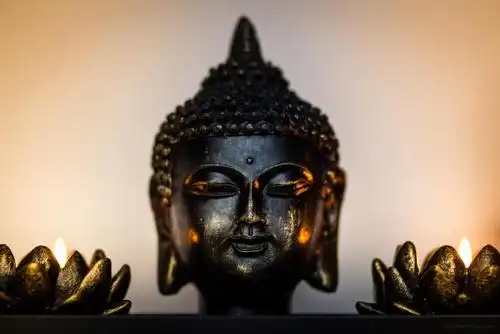 5k佛 佛头 雕像超高清壁纸