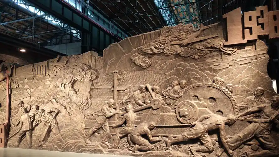 参观重庆工业博物馆.(上).