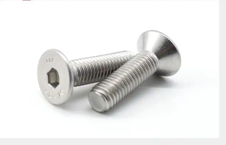 304不锈钢内六角沉头螺钉din7991平头内六角机丝平杯螺丝