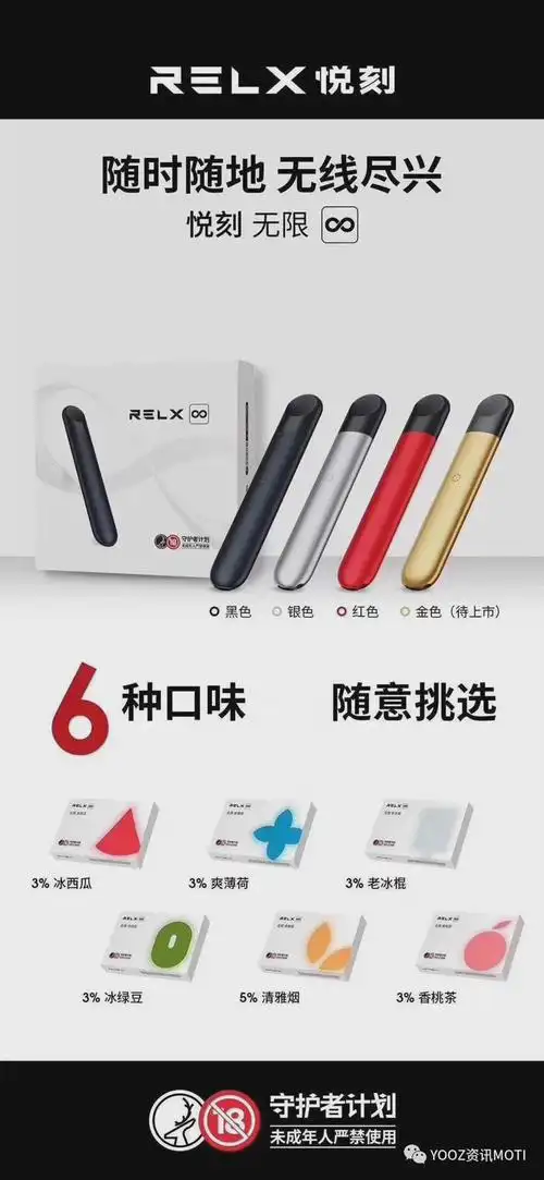 relx悦刻四代丨防漏再升级 无线充电_电子烟套装_新品图解_新闻资讯