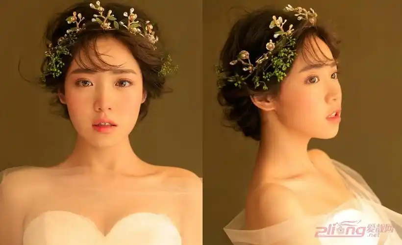 优美小清新森式新娘发型图片分享,教你如何打造森系新娘发型