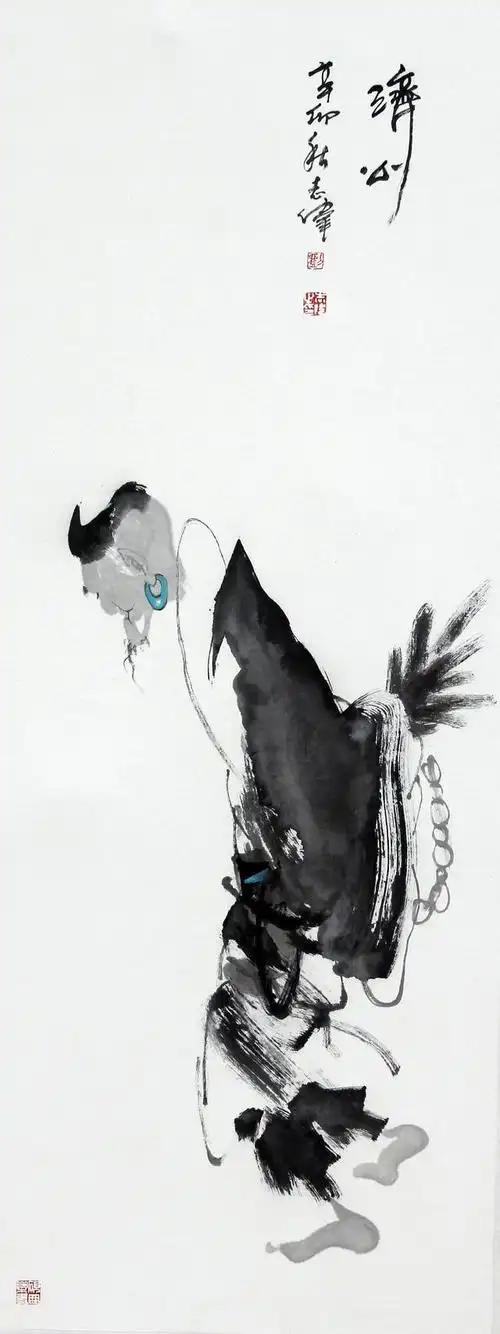 当代大写意人物画欣赏