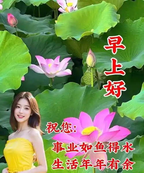 6月16日周五早上好,早安创意祝福暖心图片_问候_平安_吉祥