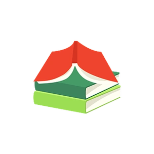 一摞书免抠素材卡通学士帽和书本png免抠素材速写风格卡通学士帽和