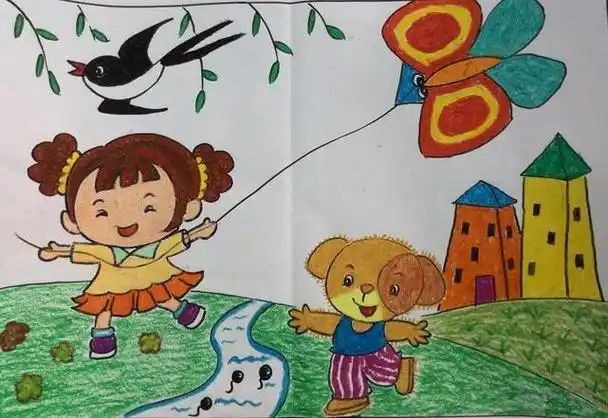 关于春天的画画 关于春天的画画简单又漂亮