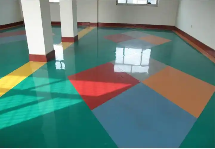 车间耐磨环氧树脂地坪漆滑地板漆自流平室内家用水泥地