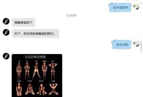 字母圈标准跪姿