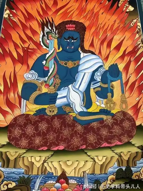 佛教密宗中的不动明王不动尊菩萨