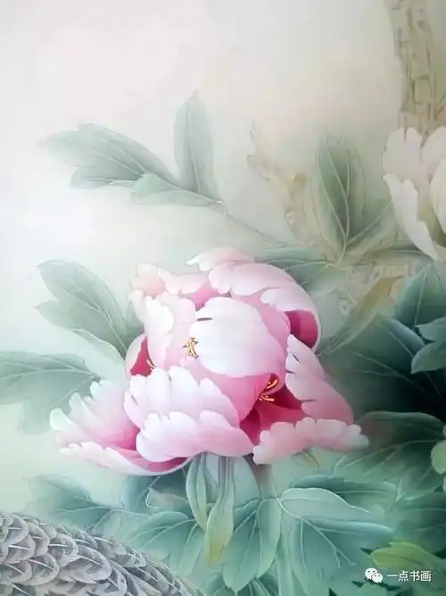 国画欣赏丨宁珍蕾工笔重彩牡丹太漂亮了