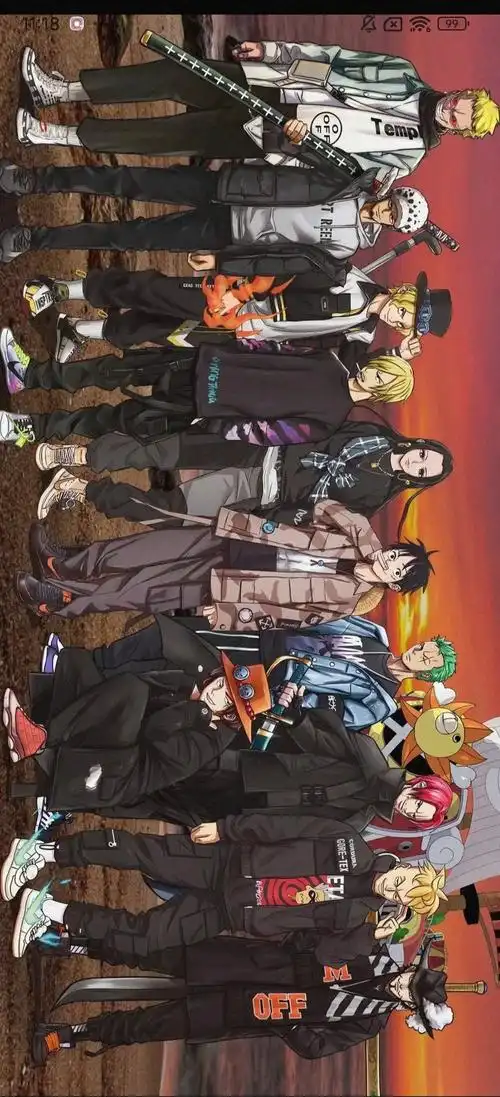 🏝️海贼王全家人大集合!