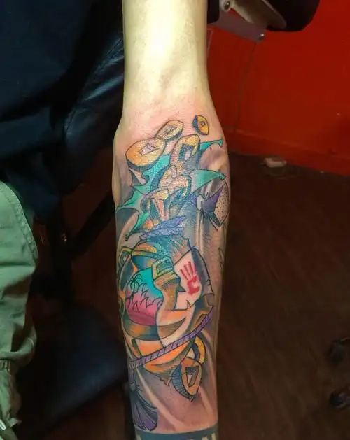 广东省肇庆市纹身店日福刺青的纹身作品集